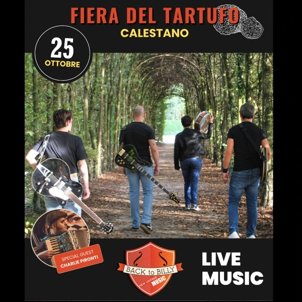 Back to Billy live alla Fiera del Tartufo a Calestano