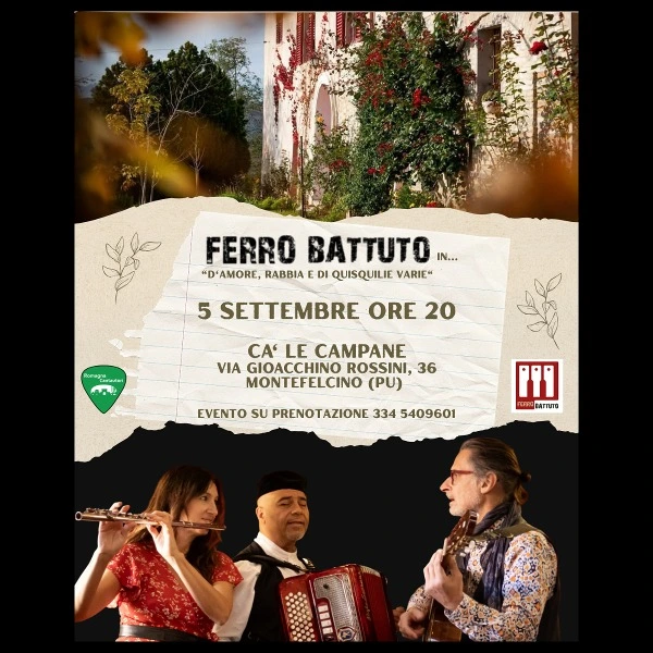 FERROBATTUTO in "D'amore, rabbia e di quisquilie varie"