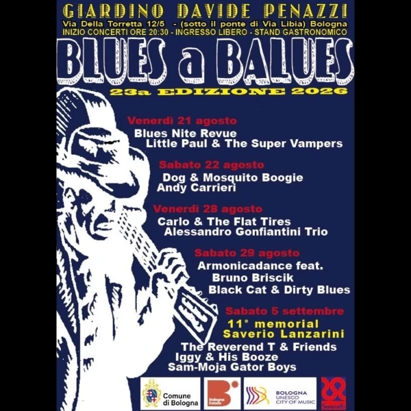 Blues a Balues festival cover