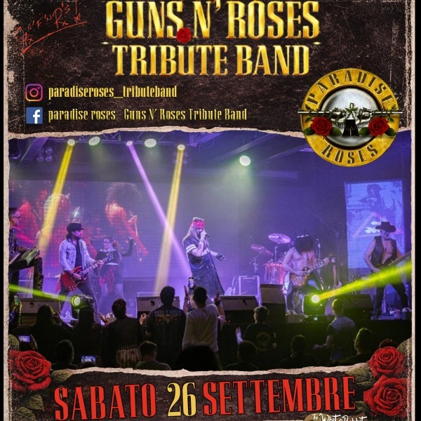 GUNS N’ ROSES tribute band LIVE at “The White Rabbit Irish Pub” Pomezia