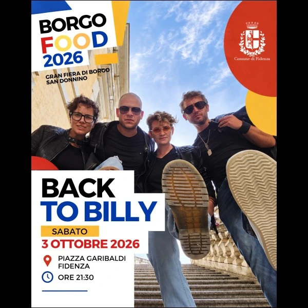 Back to Billy live @ Piazza Giuseppe Garibaldi