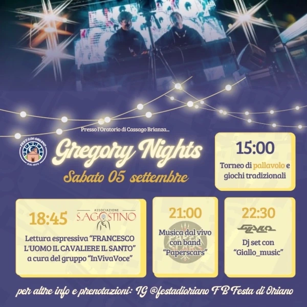 Gregory Nights