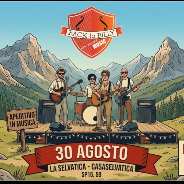 Aperitivo in musica con i Back to Billy a Casaselvatica