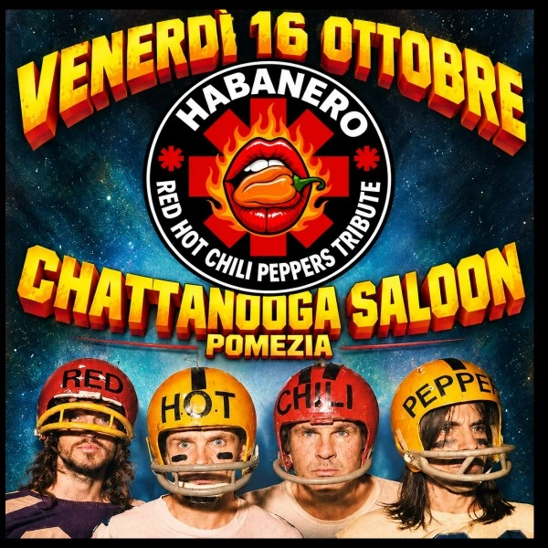 Habanero Red Hot Chili Peppers Tribute band live @ Chattanooga Saloon Pomezia