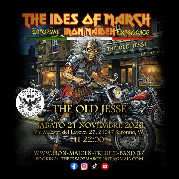 Iron Maiden night with The Ides of March live @ The Old Jesse