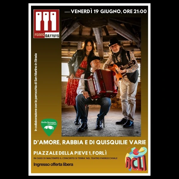 D'AMORE, RABBIA E DI QUISQUILIE VARIE cover
