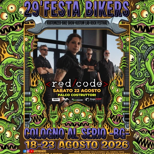 Red Code live @ festa Bikers (Cologno al Serio (