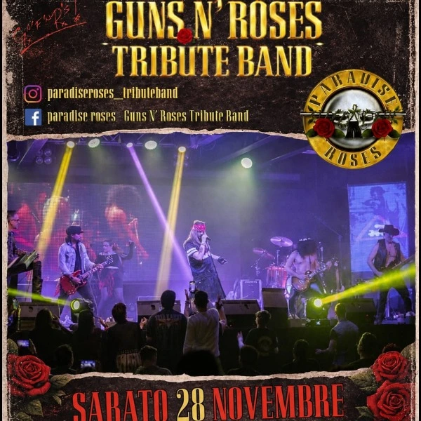 GUNS N’ ROSES tribute band LIVE at “Art On The Road” Latina
