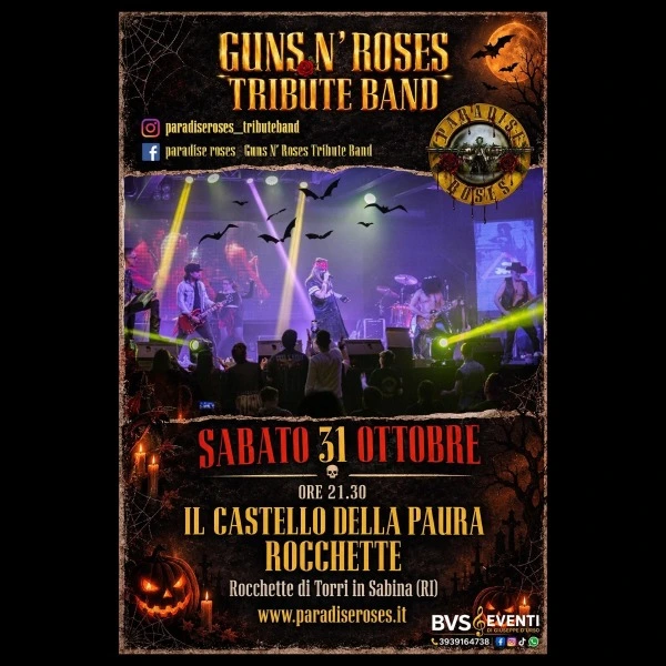 Paradise Roses live @ Halloween Rocchette